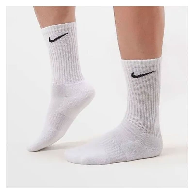 Ponožky NIKE U NK EVERYDAY LTWT CREW 3PR-White 5