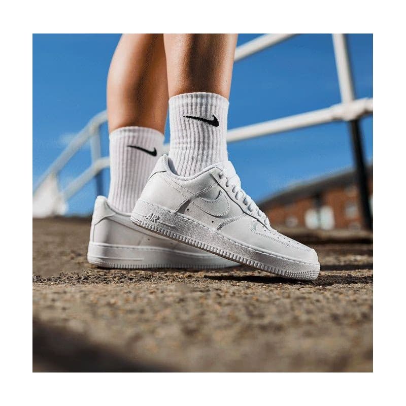 Ponožky NIKE U NK EVERYDAY LTWT CREW 3PR-White 6