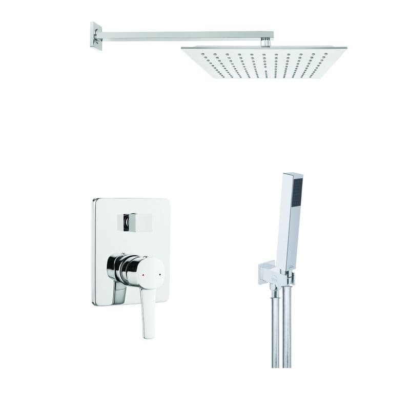 INVENA - Podomietkový set GLAMOUR chróm TREND BS-02-0K1-V 1