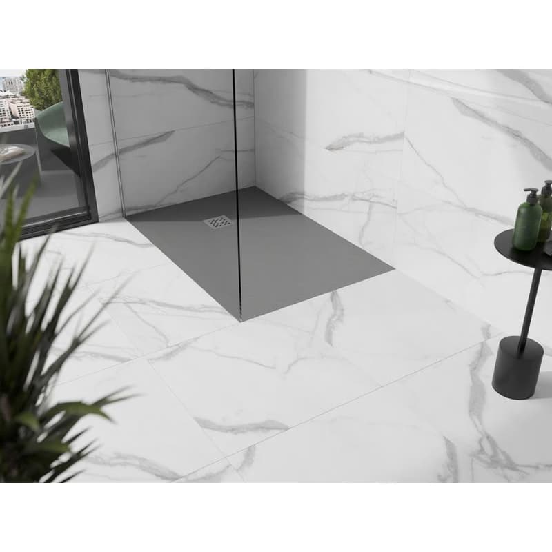 MEXEN - Stone+ sprchová vanička obdĺžniková 100x90, sivý betón 44619010 2