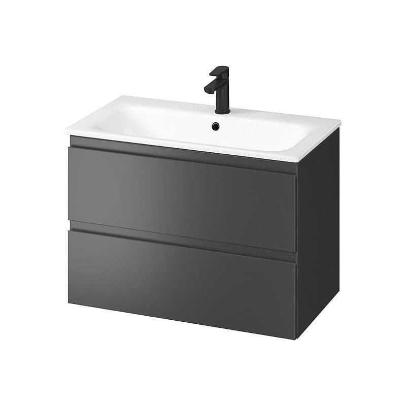 CERSANIT - SET B818 MODUO-IN 80 ANTRACIT DSM (skrinka + umývadlo) S801-473-DSM