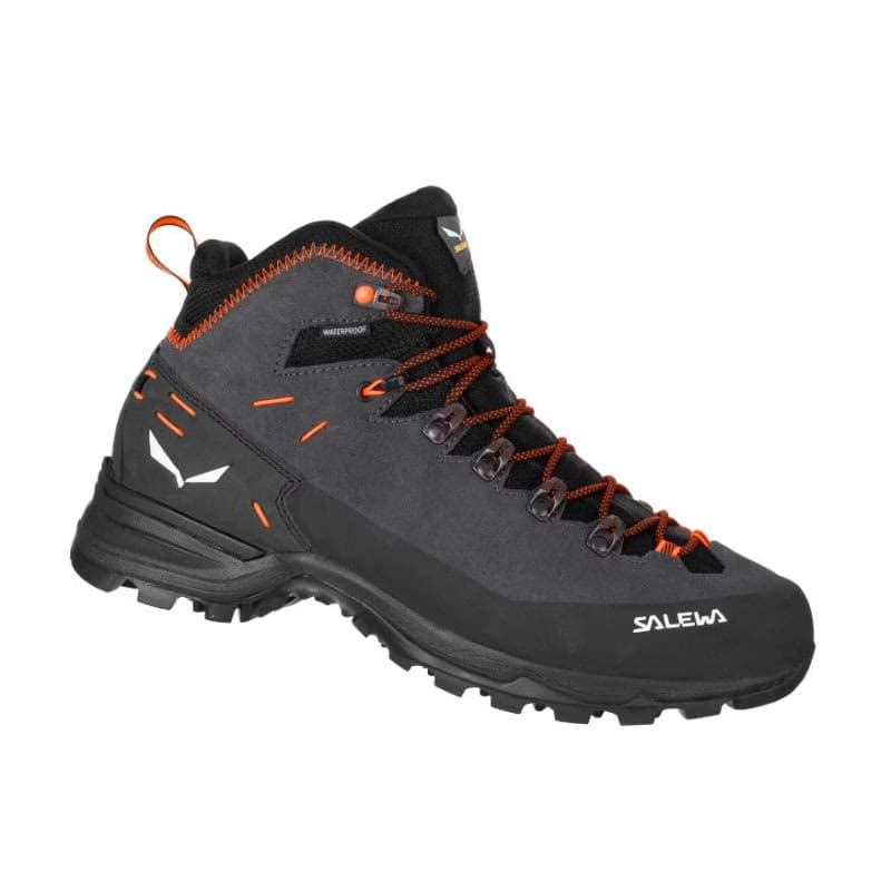Pánska členková turistická obuv SALEWA Alp Mate Winter Mid PTX onyx black 2