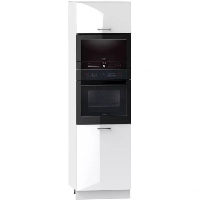 Kuchynská skrinka Oscar D60pk Mv 2133 Pl biely lesk/biela 1