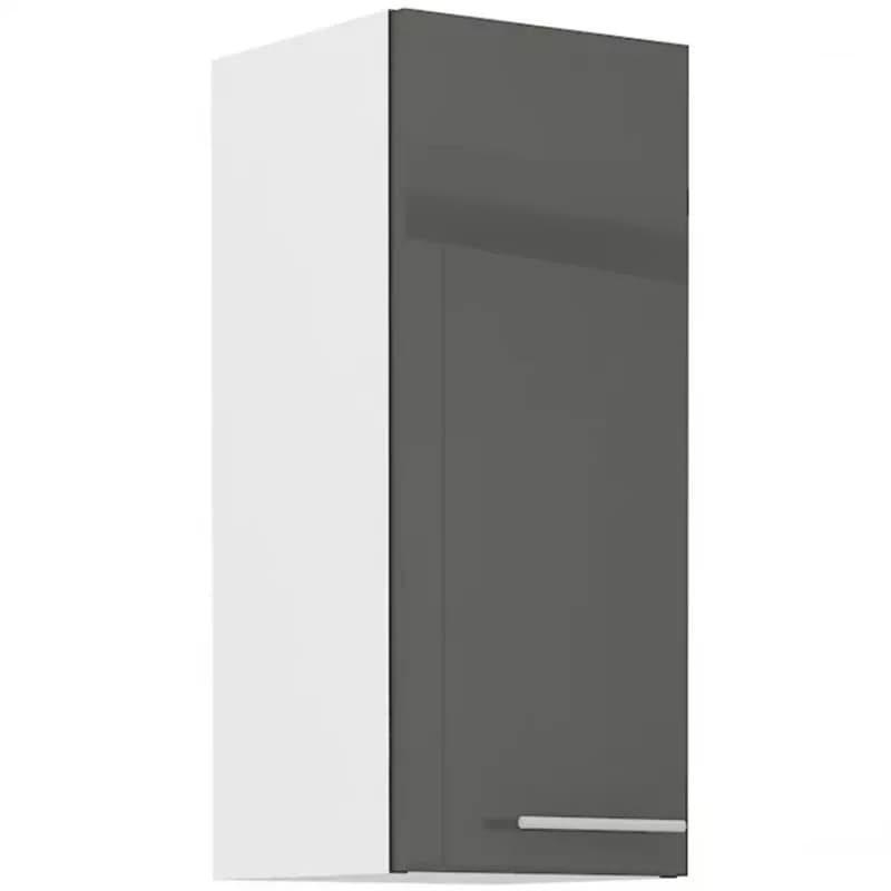 Kuchynská skrinka Lara 30g-72 1f Mdf sedá lesk 1