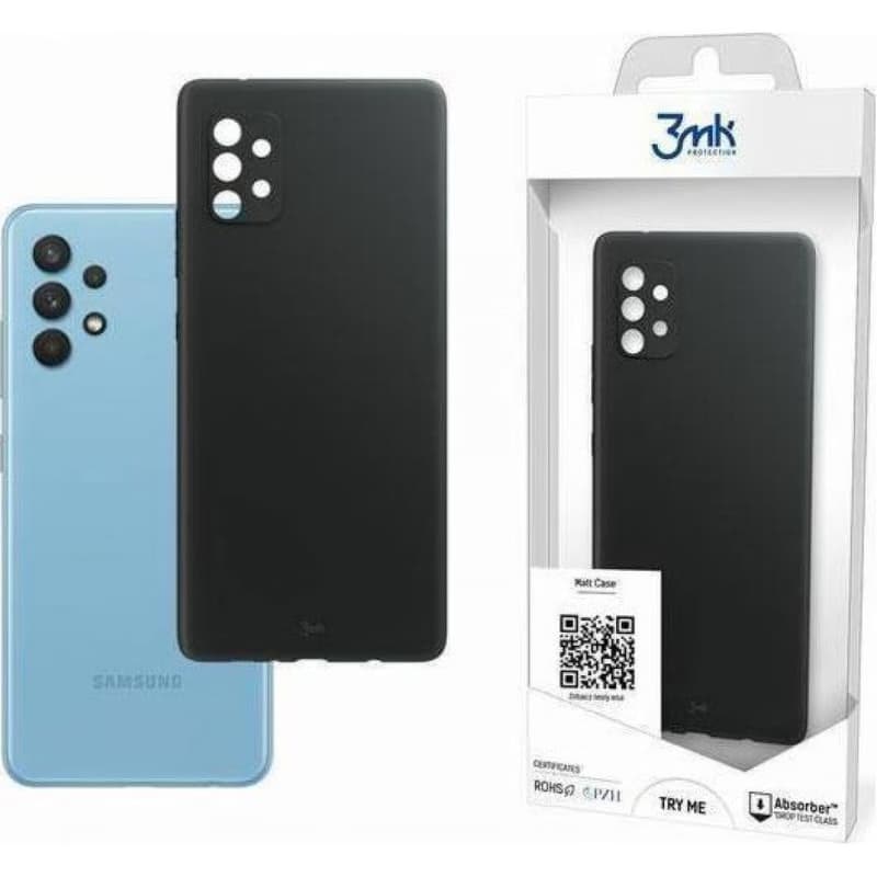 3mk ochranný kryt Matt Case pre Samsung Galaxy A33 5G (SM-A336), čierna 3