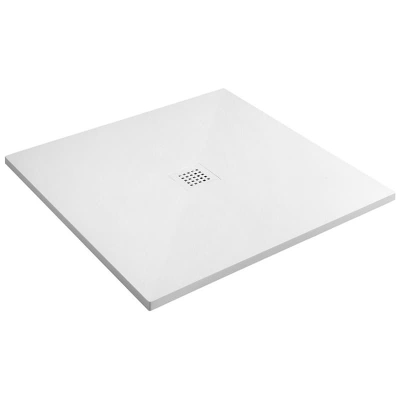 POLYSAN - TRENECA sprchová vanička z liateho mramoru s možnosťou úpravy rozmeru 100x100cm, biela matná 84301.11 6