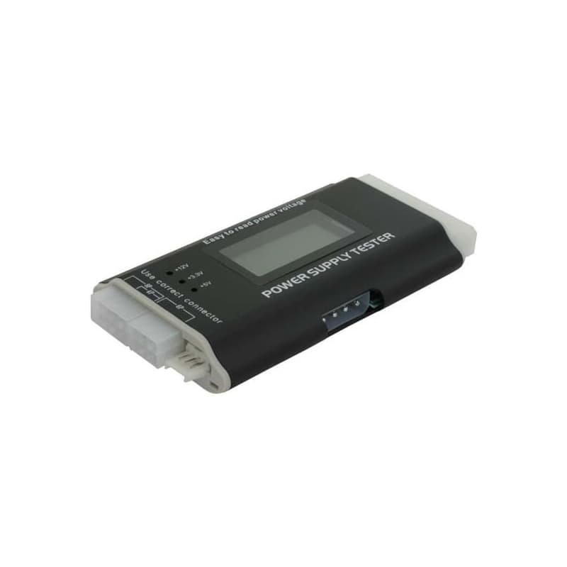 DeLock tester ATX zdrojov III (24-pin), LCD display