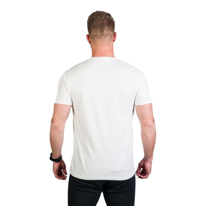 Pánske turistické tričko s krátkym rukávom NORTHFINDER KORY-377-white 4