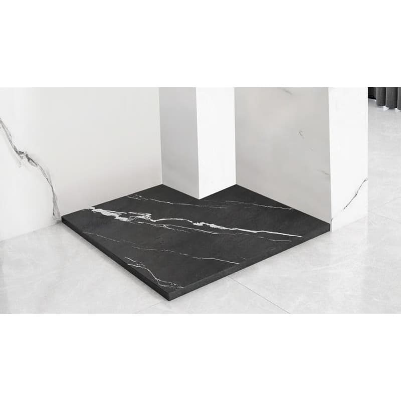 REA - Sprchová vanička Bazalt CARRARA BLACK 90x90 REA-K7003 2