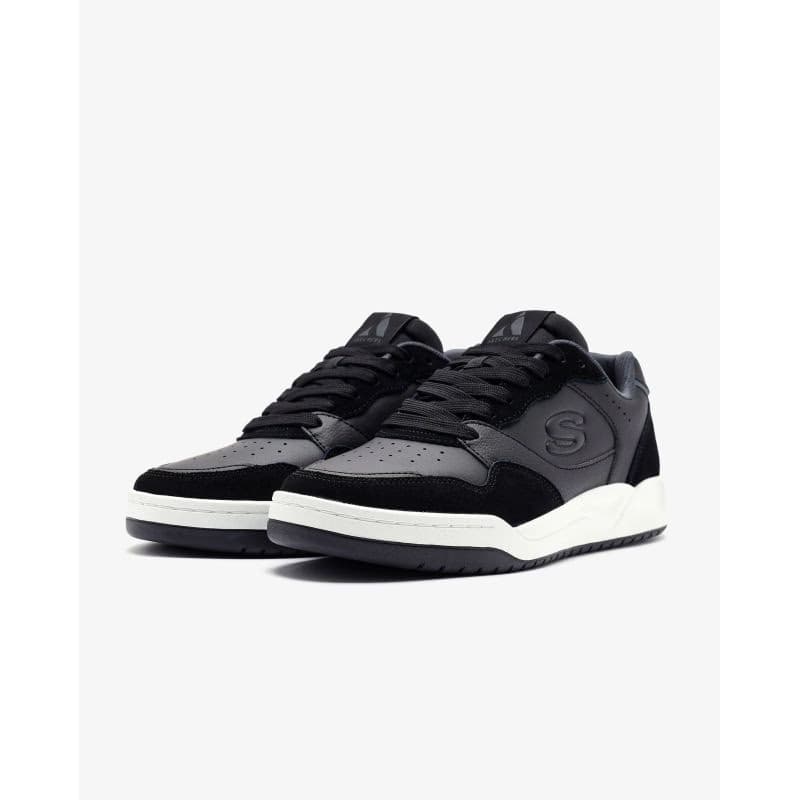 Pánska rekreačná obuv SKECHERS Koopa Court Volley Low Varsity black 3