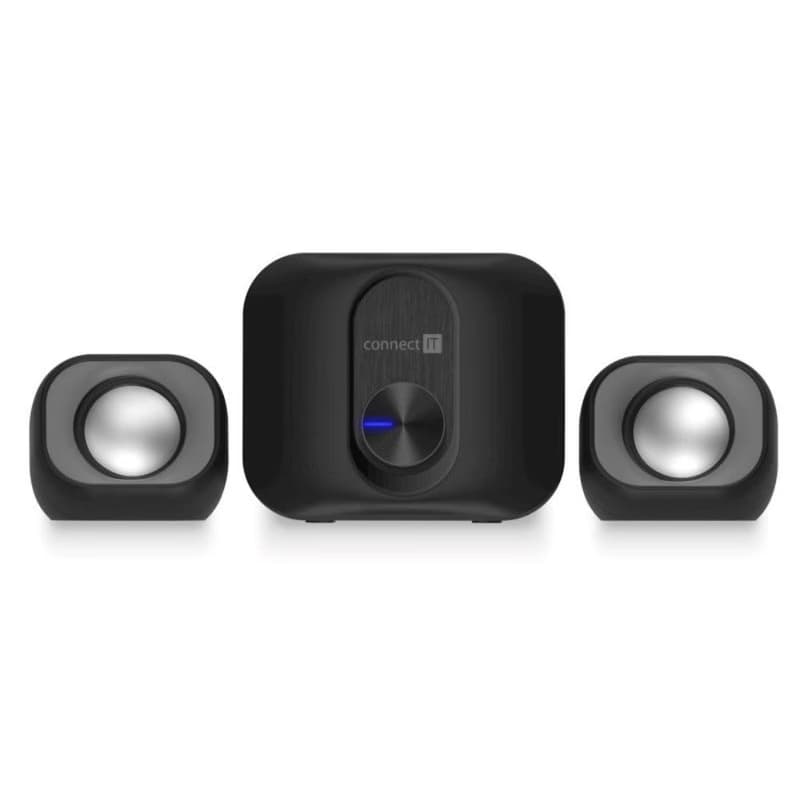 CONNECT IT Reproduktory Rumble PRO PC, 2.1, USB, 3, 5mm, čierna 2