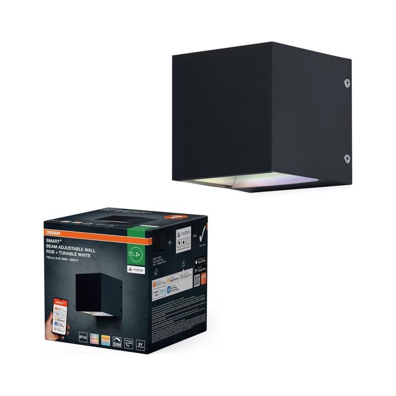 Osram - LED RGBW stmievateľné vonkajšie nástenné svietidlo SMART+ BEAM LED/8W/230V IP44 Wi-Fi 4099854474668