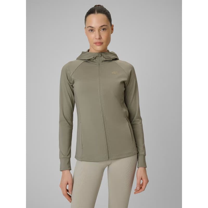 Dámska tréningová mikina 4F SWEATSHIRT FNK F656-41S-GREEN 2