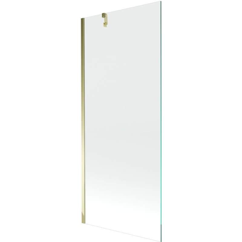 MEXEN/S - Next vaňová zástena FIX 80x150, transparent, zlatá 895-080-000-00-00-50 1
