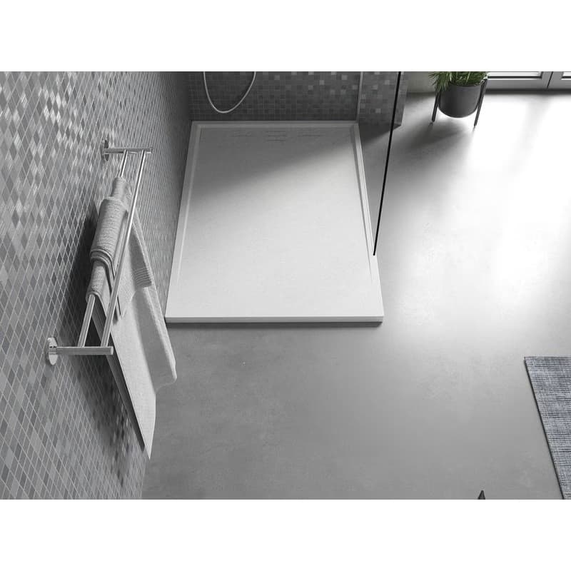 MEXEN - Amon obdĺžniková sprchová vanička SMC 100 x 80, biela 4F108010 6