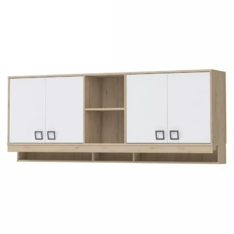 Závesná skrinka Kiki MKR-BK/KI-15 beech/white 1