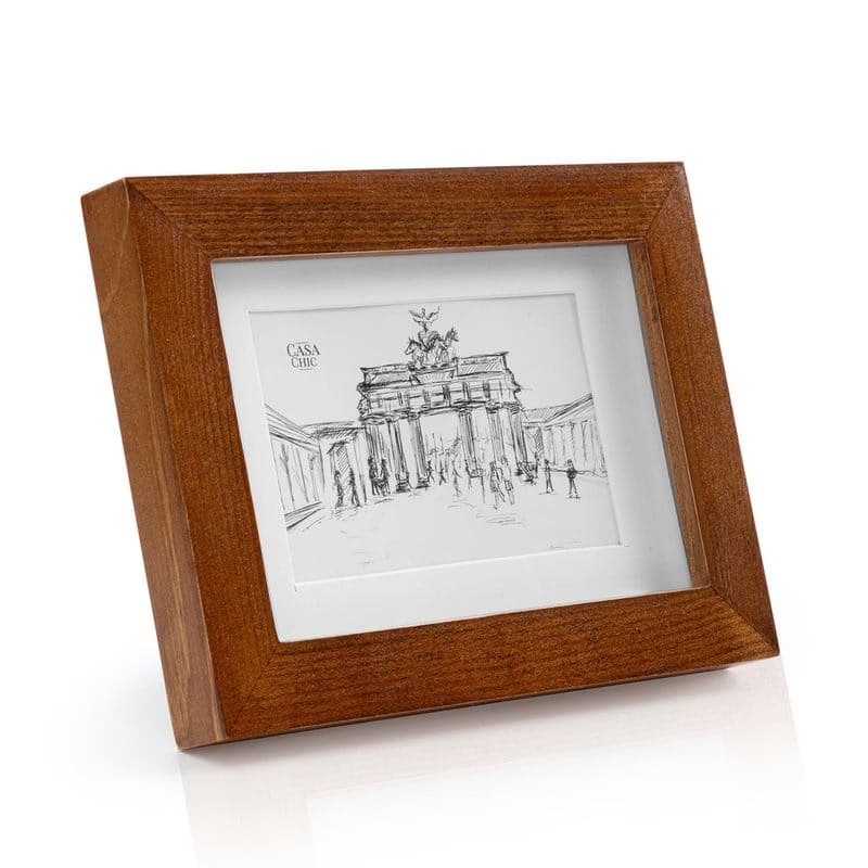 Casa Chic Kenton, rám na obrázky, obdĺžnikový, 14 x 9 cm, pasparta, sklo 1