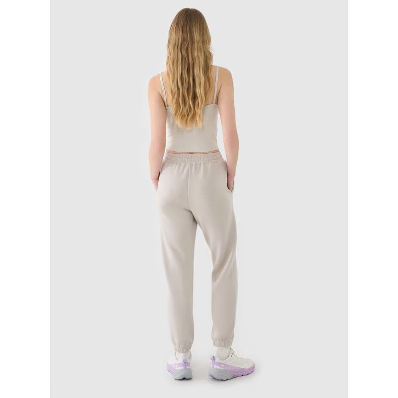 Dámske tepláky 4F TROUSERS CAS F1010-83S-BEIGE 6