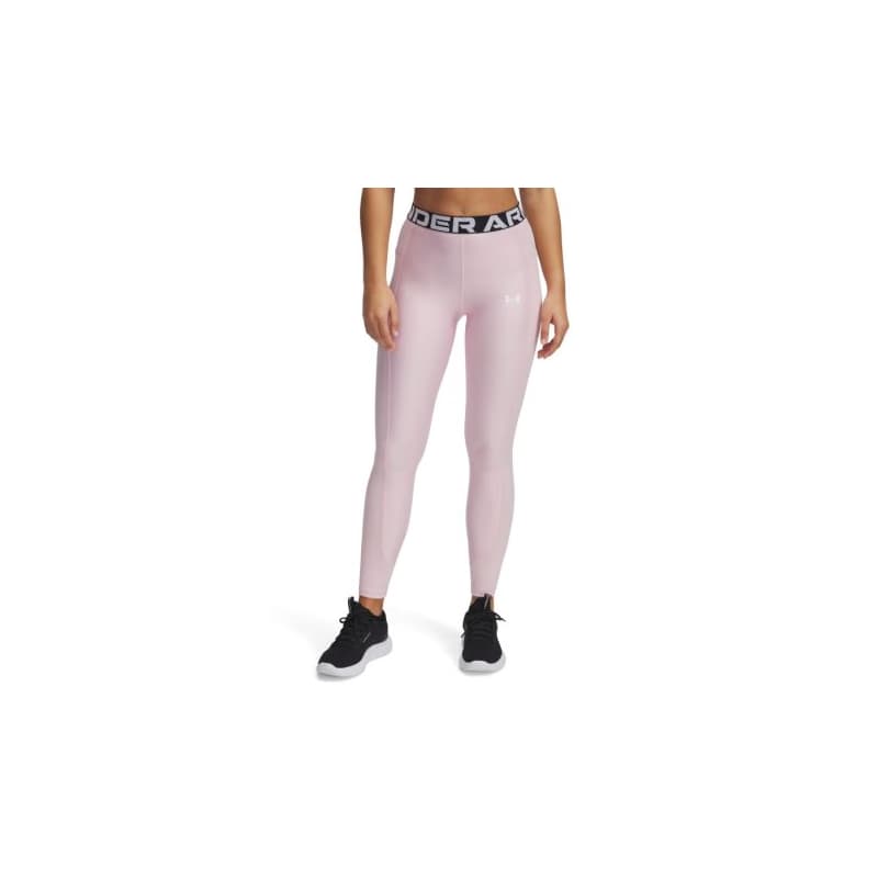 Dámske legíny UNDER ARMOUR HeatGear Rib Legging-PNK