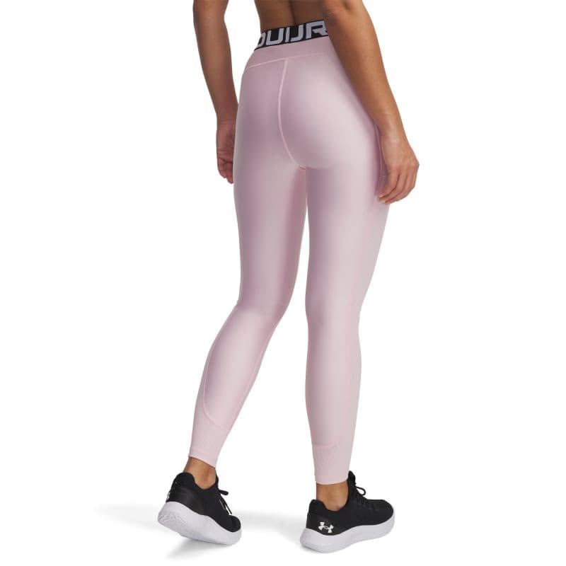 Dámske legíny UNDER ARMOUR HeatGear Rib Legging-PNK 2