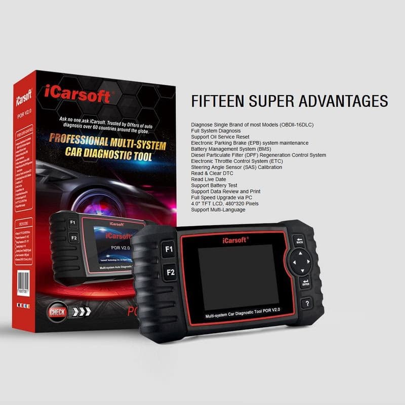 Diagnostika iCarsoft POR V2.0 for Porsche / Cayenne 2