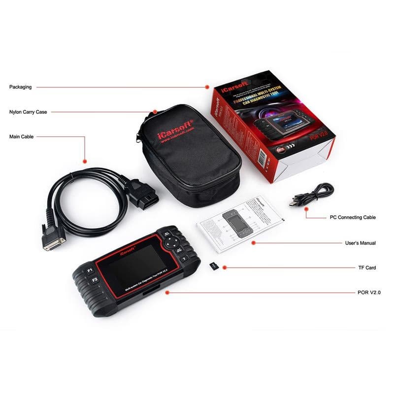 Diagnostika iCarsoft POR V2.0 for Porsche / Cayenne 3