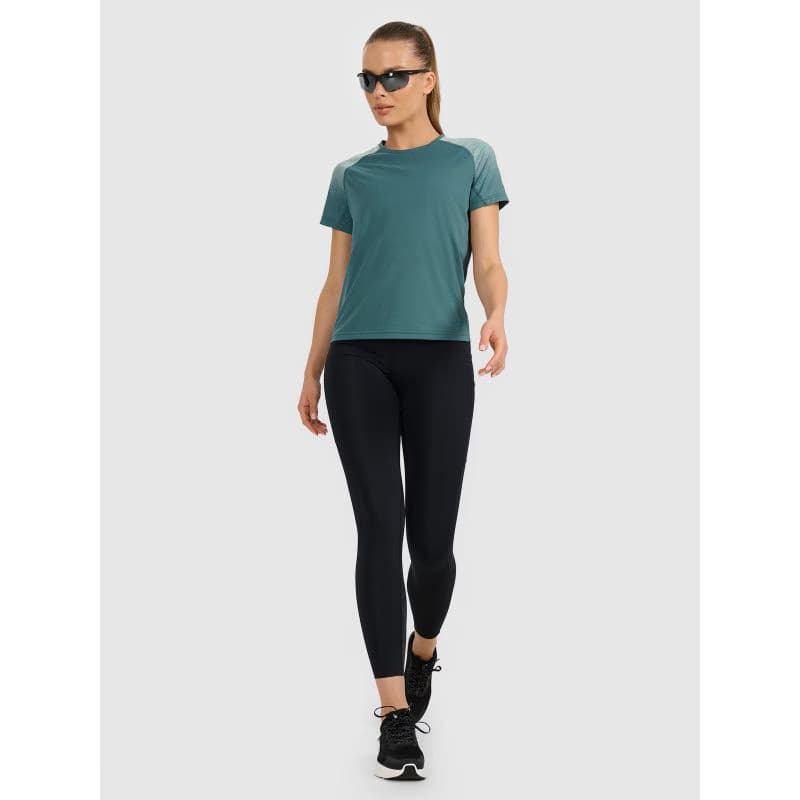 Dámske bežecké zateplené legíny 4F TIGHTS FNK F357-WAW25TFTIF357-20S-DEEP BLACK 4