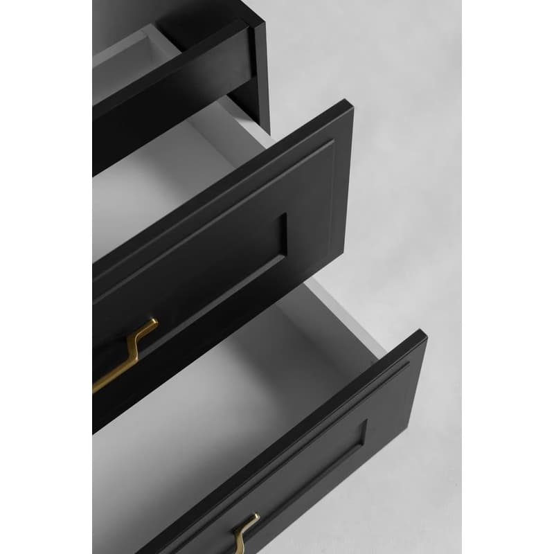 Elvisia Skrinka pod umývadlo CLASSIC Black | 60 cm 6