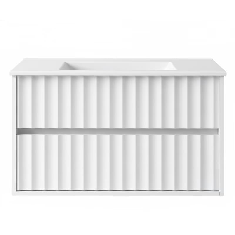 Elvisia Kúpeľňová skrinka s umývadlom NOA White U80 | 80 cm 3