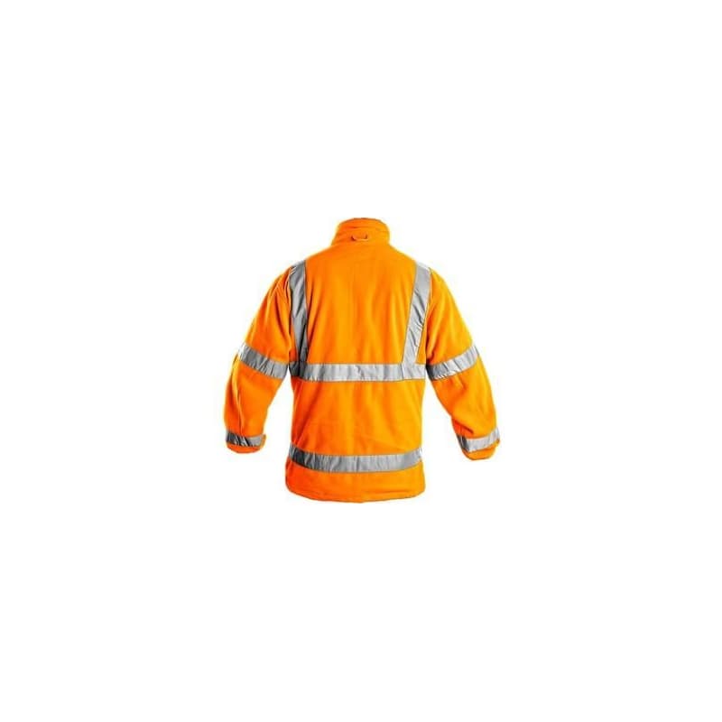 Bunda PRESTON, výstražná, oranžová veľ. S 2