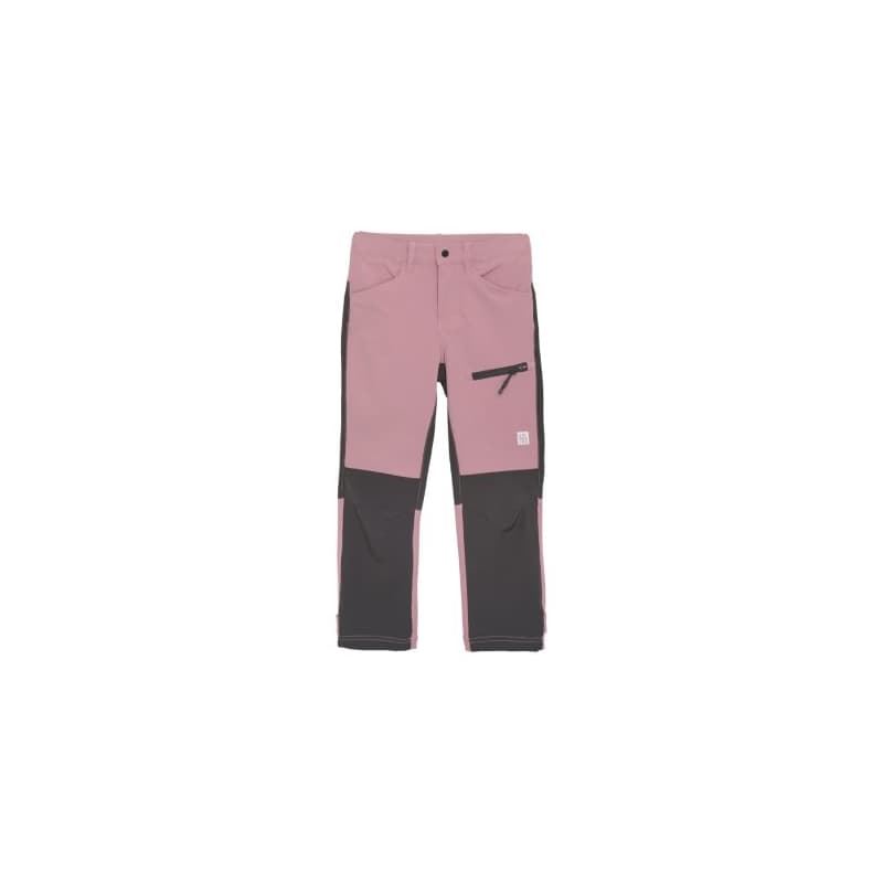 Dievčenské turistické nohavice COLOR KIDS Pants Outdoor - Stretch, foxglove 1