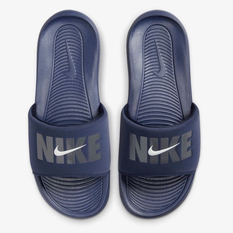 Pánske šlapky (plážová obuv) NIKE Victori One SE M obsidian dark grey summit white 4