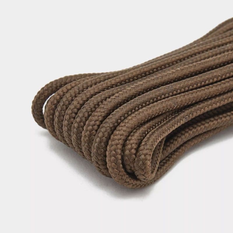 Šnúrky do topánok SOFSOLE LACES OUTDOOR 801980 DARK BROWN WAXED 183 CM 2