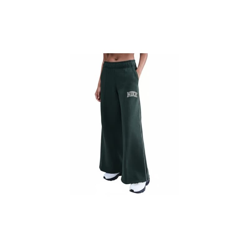 Dámske tepláky NIKE W NSW PHNX FLC LOGO WIDE LEG SEAWEED 1