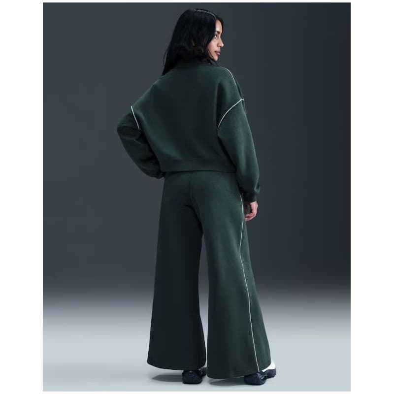 Dámske tepláky NIKE W NSW PHNX FLC LOGO WIDE LEG SEAWEED 3