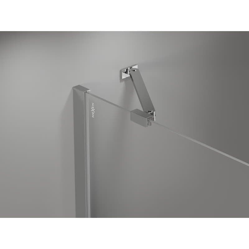 MEXEN/S - Mist Duo sprchovací kút dvere krídlové 115 x 105, transparent, chróm 8A4-115-105-01-00 3