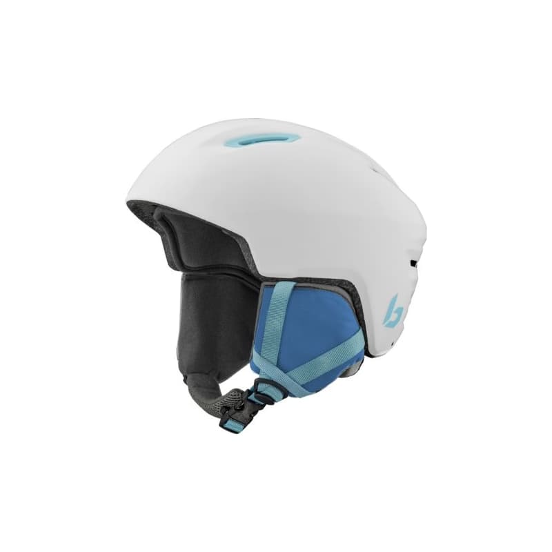 Juniorská lyžiarska prilba BOLLE Atmos Youth-White Blue Matte 1