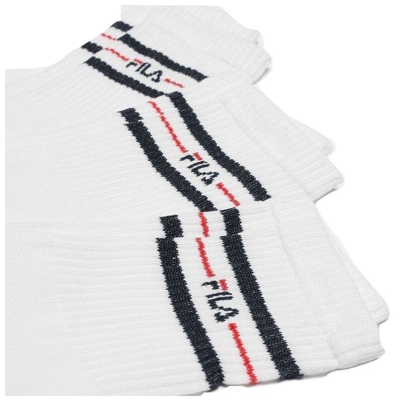 Ponožky FILA F9092 SOCKS 3-PACK-300 WHITE 4