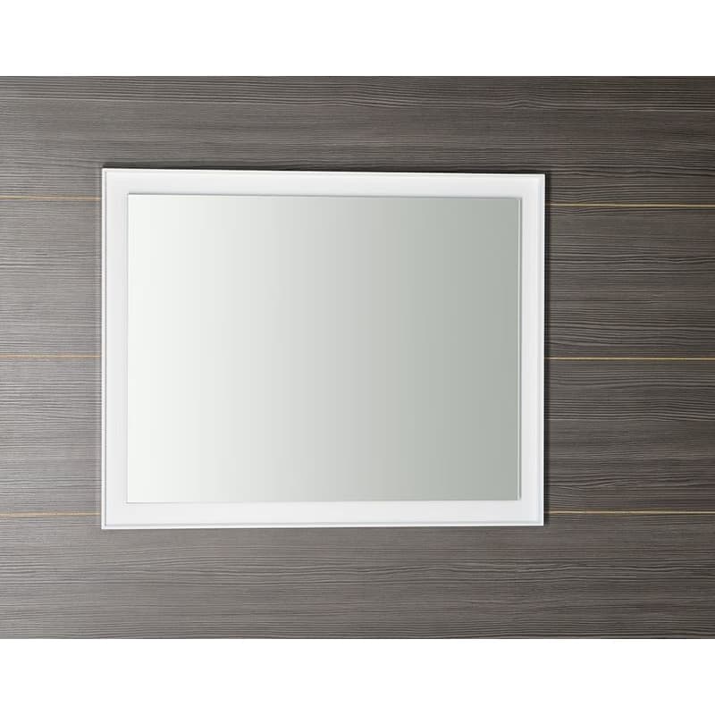 SAPHO - FLUT LED podsvietené zrkadlo 90x70cm, biela FT090 2