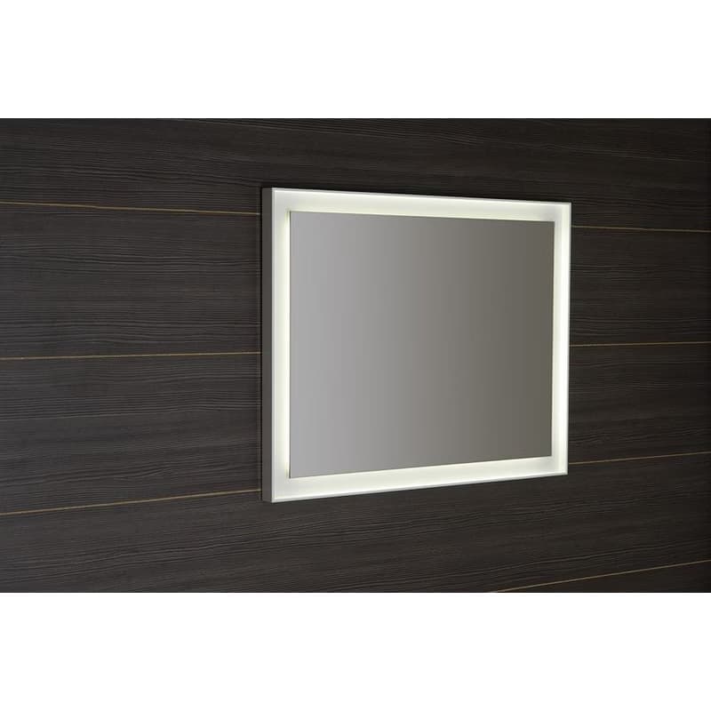 SAPHO - FLUT LED podsvietené zrkadlo 90x70cm, biela FT090 3
