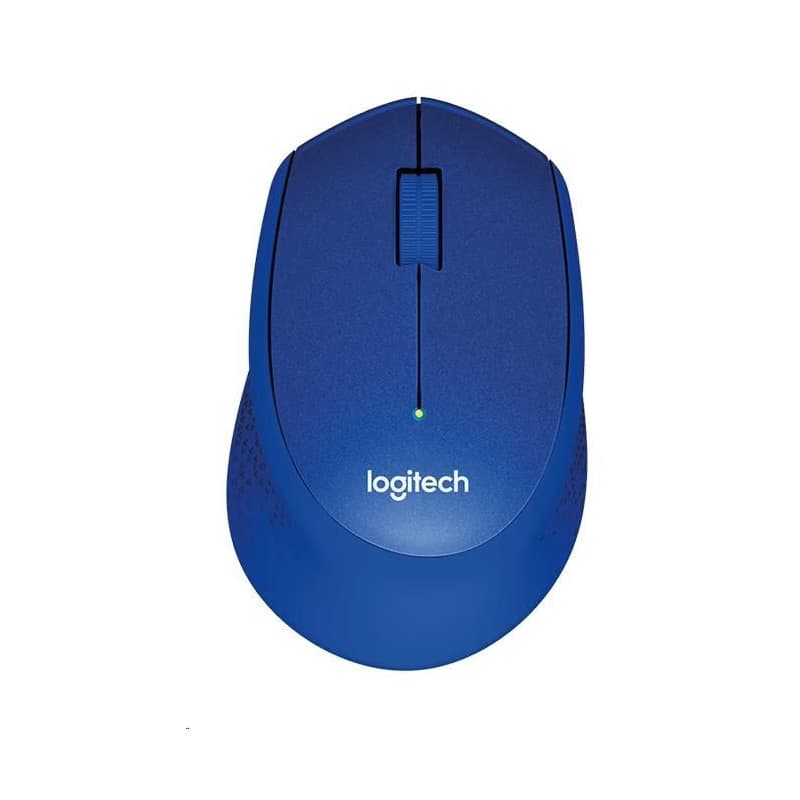 Logitech Wireless Mouse M330 Silent Plus, blue 2