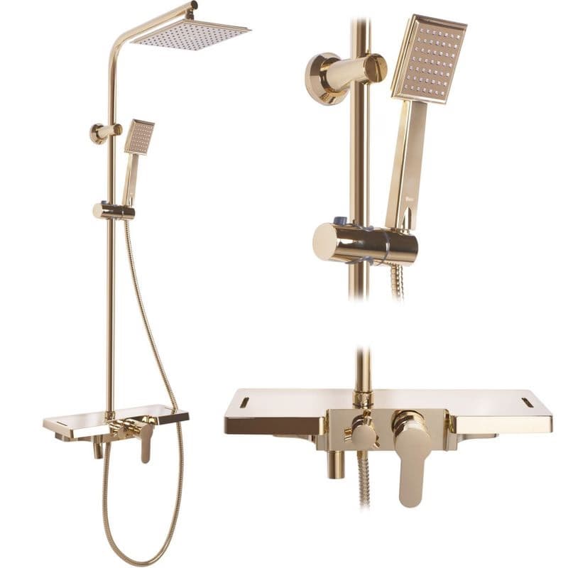 REA REA - Sprchový set BRAVO Gold REA-P4120 1