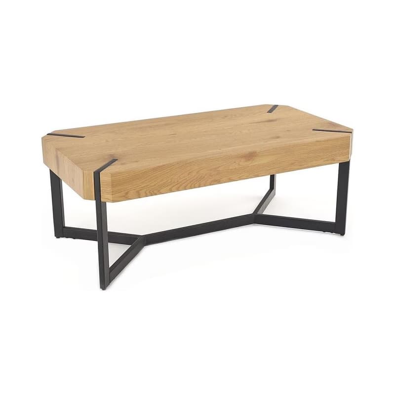 Halmar Konferenčný stolík LAVIDA 43x110 cm zlatý dub/čierna V-CH-LAVIDA-LAW-DĄB_ZŁOTY