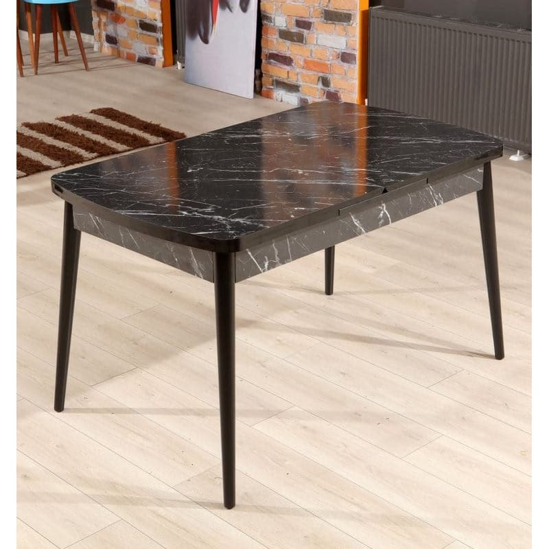 Extendable Dining Table Bendir - Black 1