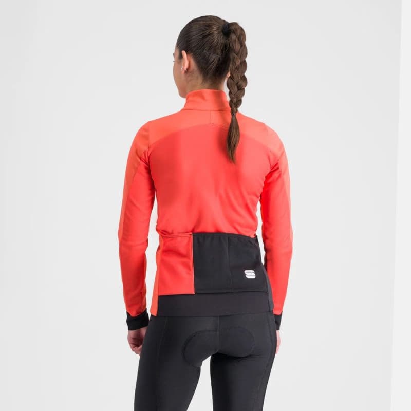 Dámska cyklistická bunda SPORTFUL Tempo w jacket, pompelmo 3