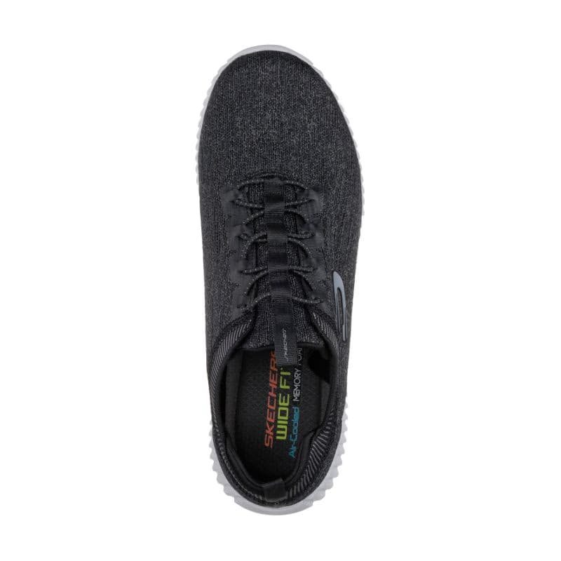 Pánska rekreačná obuv SKECHERS Elite Flex Hartnell black grey 4