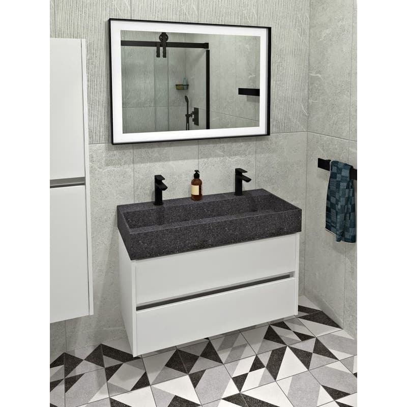 SAPHO - Kúpeľňový set NIRONA 100, biela KSET-063 1