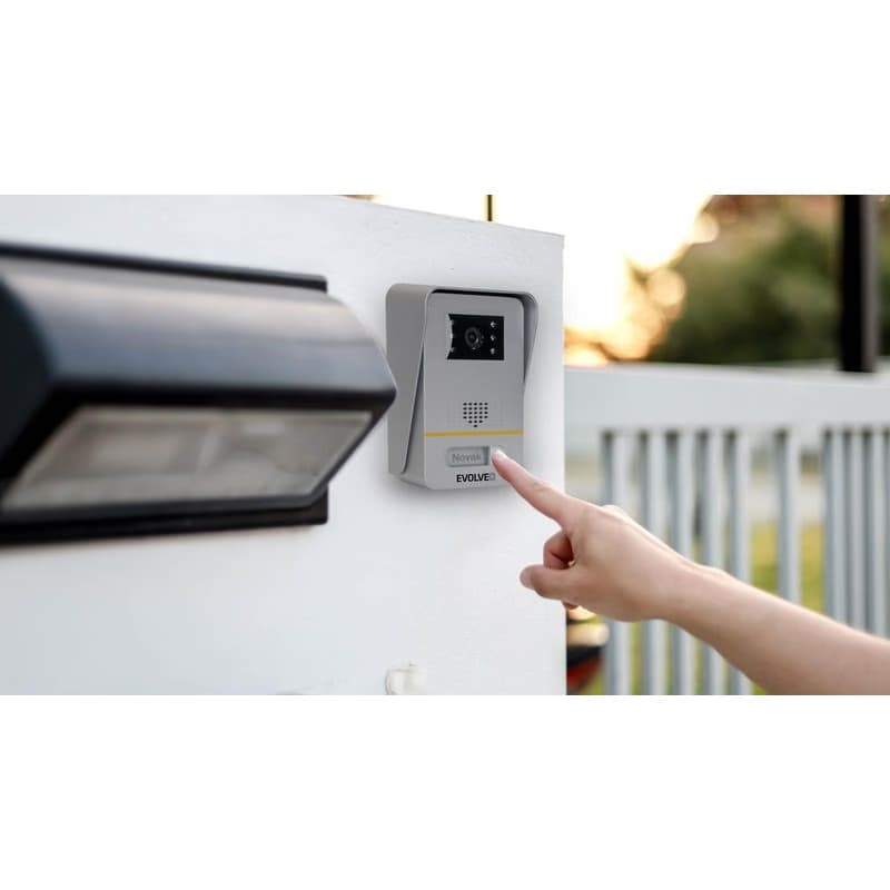 EVOLVEO DoorPhone AP1-2, drôtový videotelefón s aplikáciou, biely 3