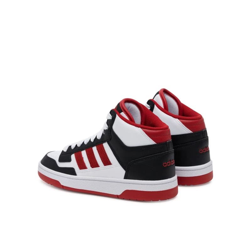 Chlapčenská vychádzková obuv ADIDAS Rapid Court Mid Jr core black red cloud white 3