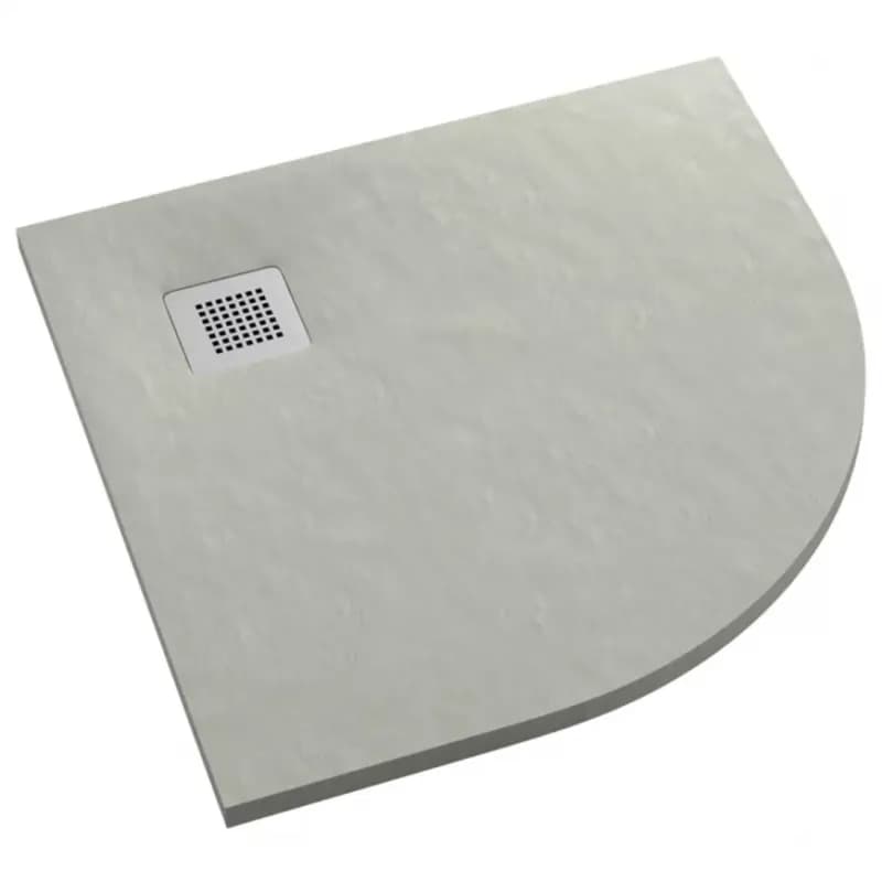 Rohová vanička Kalait Cement Stone 90x90x3,5 R55 3.3104/CT/ST-M2 1